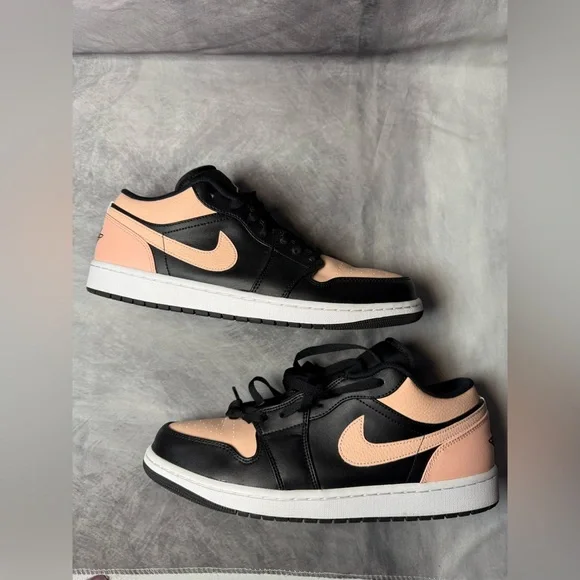 Nike Air Jordan 1 Low Crimson Tint Pink ArcticOrange Black
